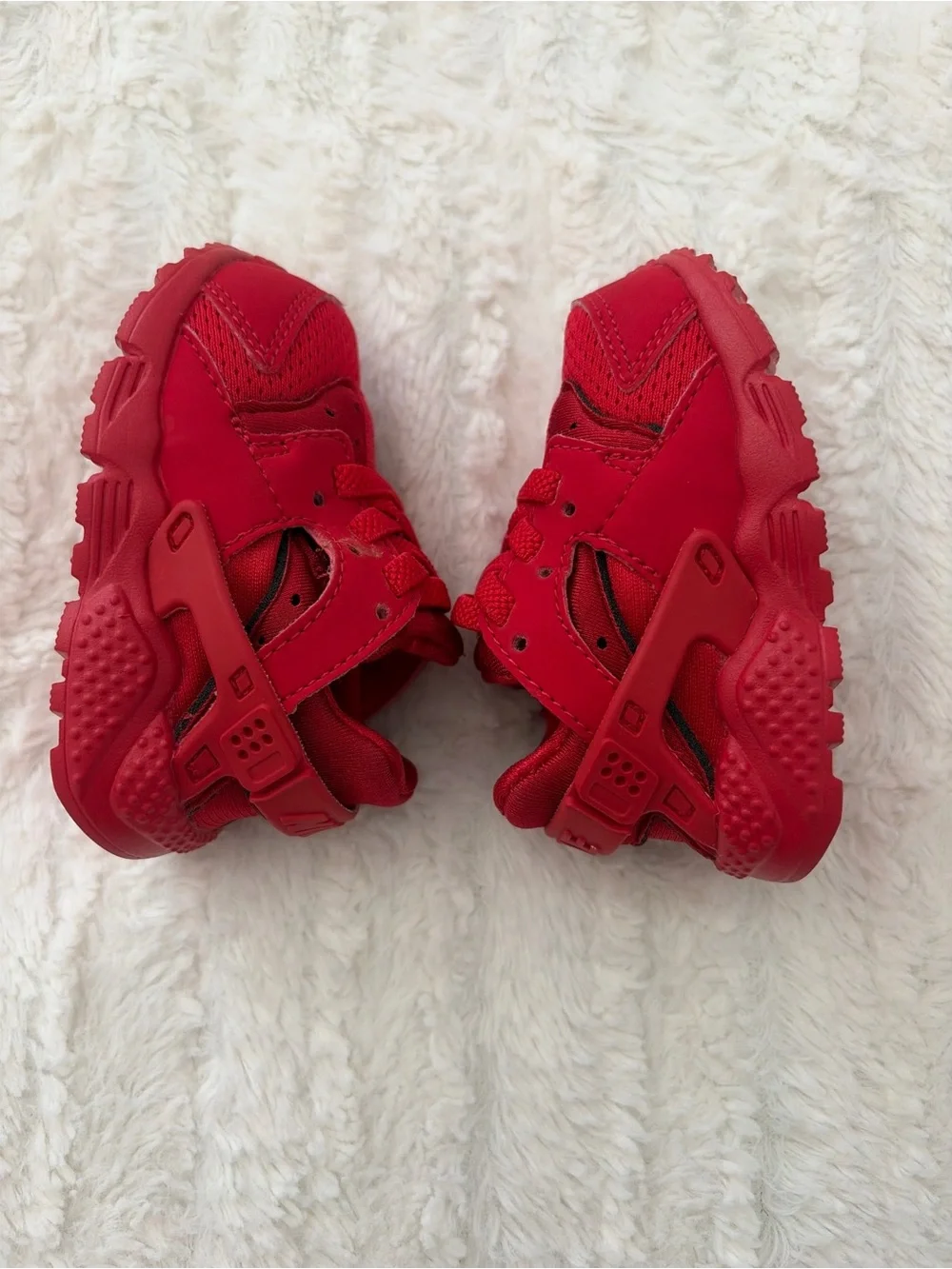 Kids Red Nike Air Huarache